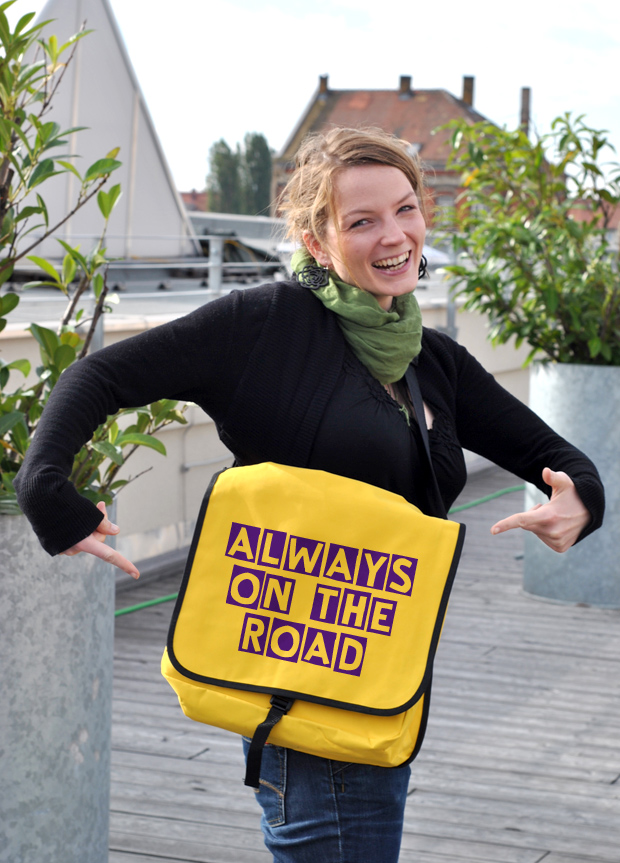 Maria and Messenger Bag