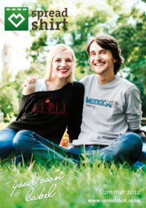 Spreadshirt Summer Catalog 2012