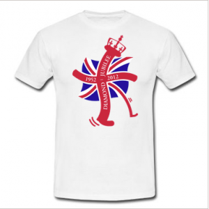 Dancing Jack (Diamond Jubilee Queen Elizabeth II) T-Shirt - Men's Classic T-Shirt