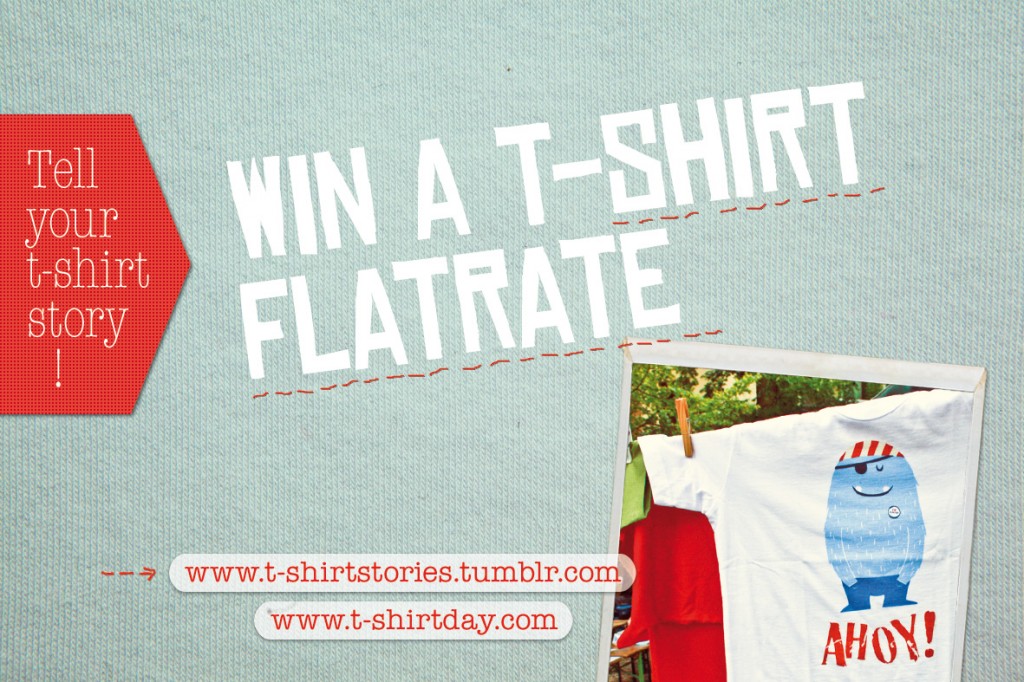 Win a t-shirt flatrate