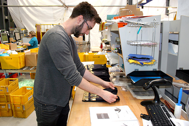 A day in the Spreadshirt production