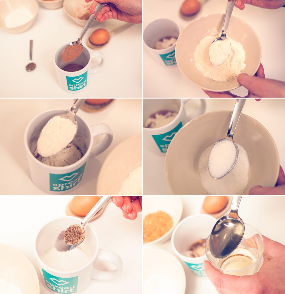 Mug cake recipe