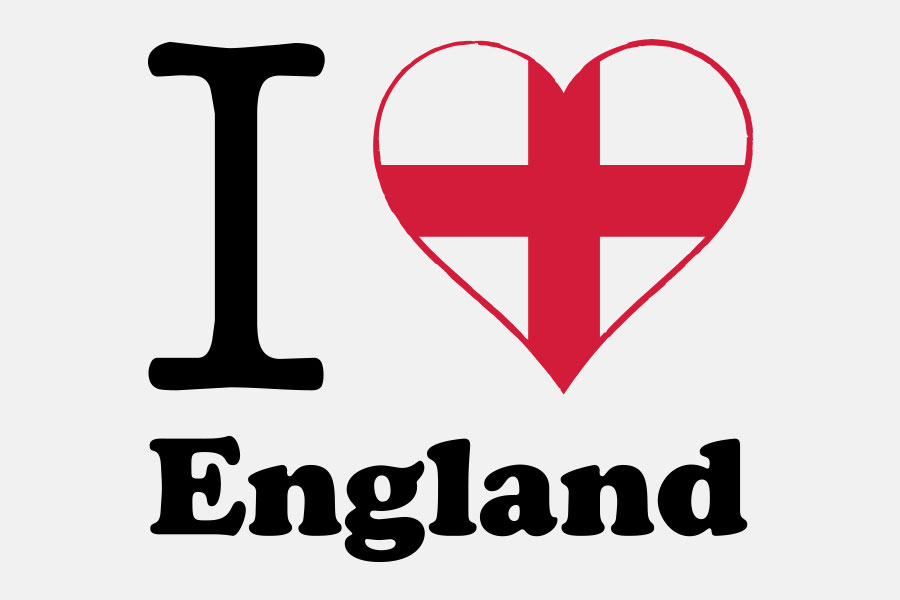 i love england