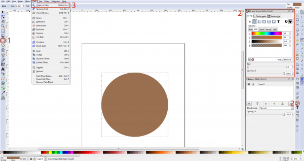 Tutorial – Vector Graphics with Inkscape